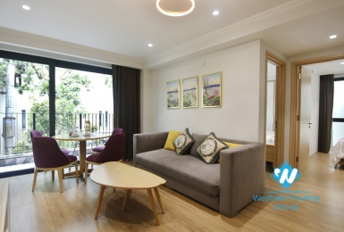 Three bedroom apartment for rent in Truc Bach.